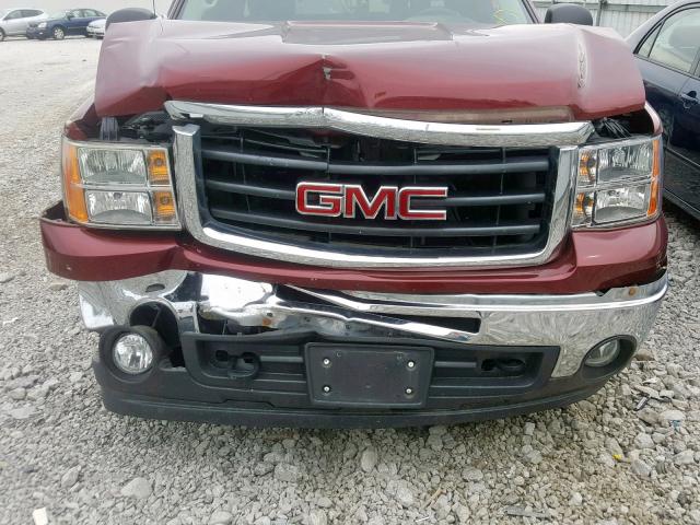 1GTEC29089E139272 - 2009 GMC SIERRA C15 RED photo 9