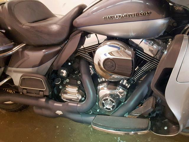 1HD1KEL10EB677432 - 2014 HARLEY-DAVIDSON FLHTK ELEC GRAY photo 7