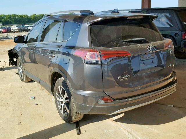 JTMWFREV2JJ162323 - 2018 TOYOTA RAV4 ADVEN GRAY photo 3