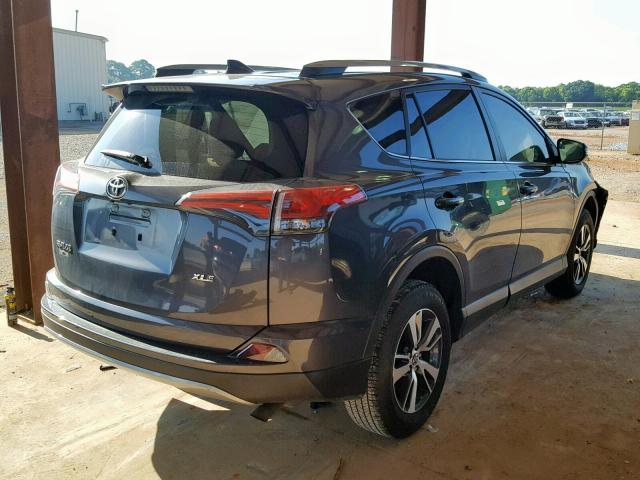 JTMWFREV2JJ162323 - 2018 TOYOTA RAV4 ADVEN GRAY photo 4