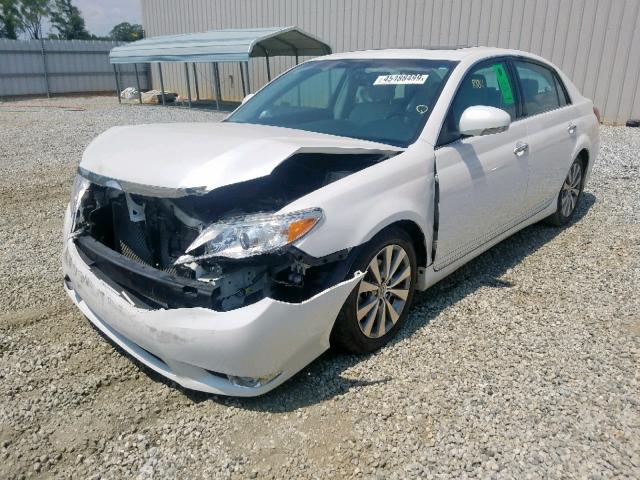 4T1BK3DB1BU433799 - 2011 TOYOTA AVALON BAS WHITE photo 2