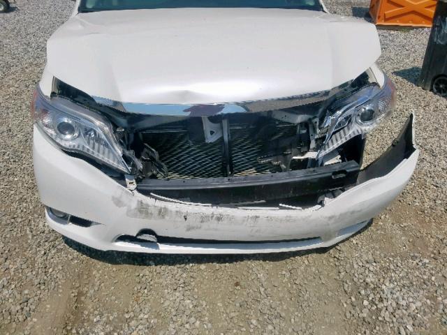 4T1BK3DB1BU433799 - 2011 TOYOTA AVALON BAS WHITE photo 7