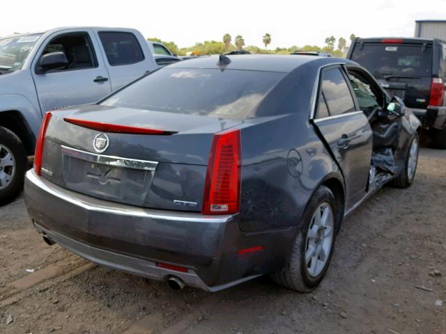 1G6DU57V290168839 - 2009 CADILLAC CTS HI FEA CHARCOAL photo 4