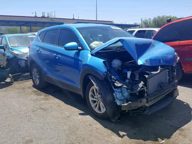 KM8J23A4XHU293231 - 2017 HYUNDAI TUCSON SE BLUE photo 1