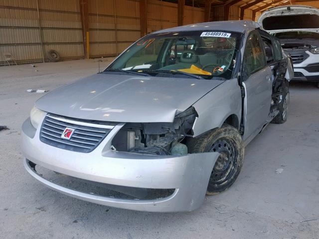 1G8AJ55F17Z192878 - 2007 SATURN ION LEVEL SILVER photo 2
