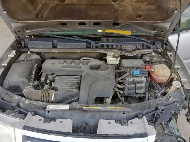 1G8AJ55F17Z192878 - 2007 SATURN ION LEVEL SILVER photo 7