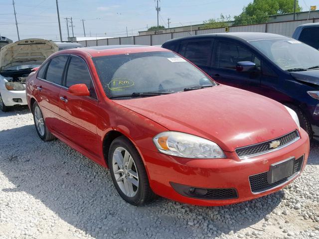 2G1WC5E38D1163189 - 2013 CHEVROLET IMPALA LTZ RED photo 1