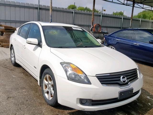 1N4CL21E59C136040 - 2009 NISSAN ALTIMA HYB WHITE photo 1