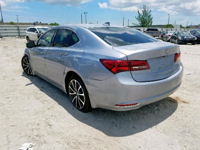 19UUB2F78FA008010 - 2015 ACURA TLX ADVANC 银色 照片 3