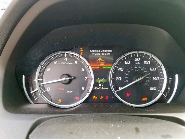 19UUB2F78FA008010 - 2015 ACURA TLX ADVANC 银色 照片 8