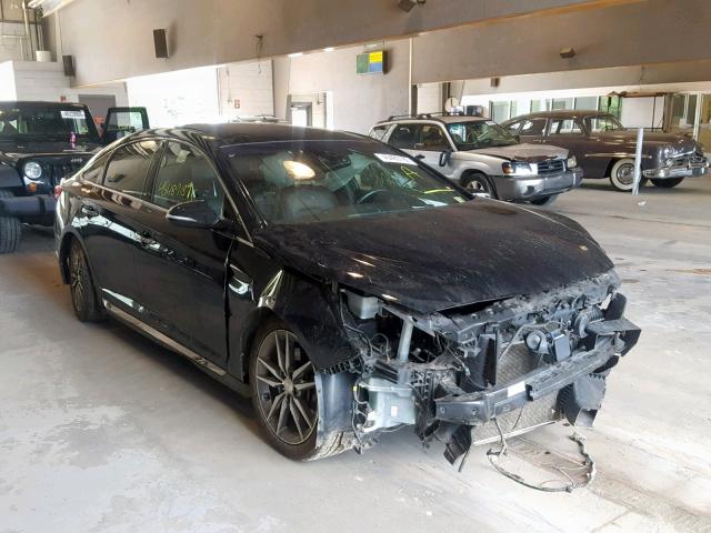 5NPE34AB4FH043918 - 2015 HYUNDAI SONATA SPO BLACK photo 1