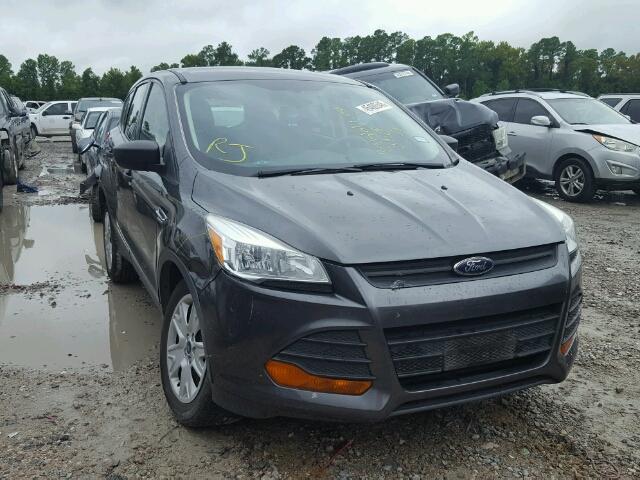 1FMCU0F75FUA61296 - 2015 FORD ESCAPE S GRAY photo 1