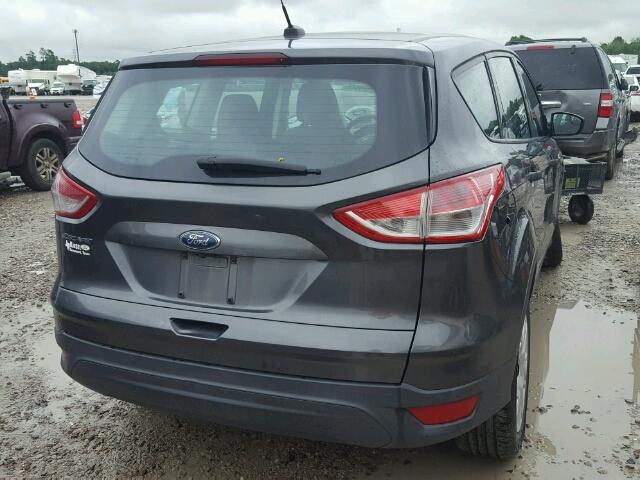 1FMCU0F75FUA61296 - 2015 FORD ESCAPE S GRAY photo 4