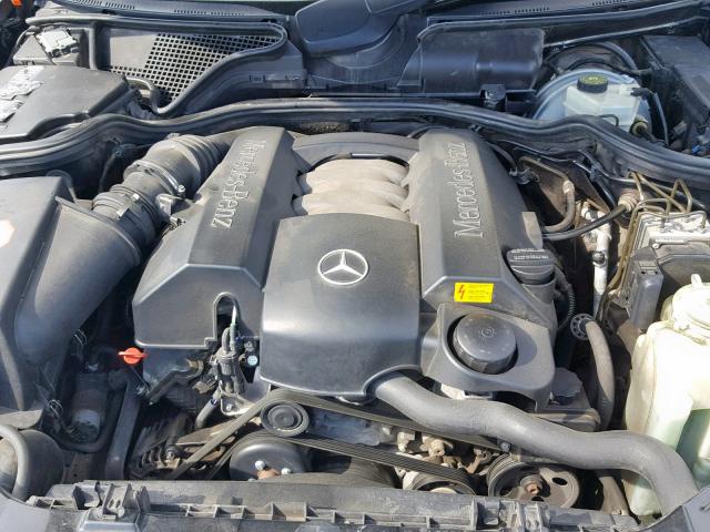 WDBJF65J12B415664 - 2002 MERCEDES-BENZ E 320 BLACK photo 7