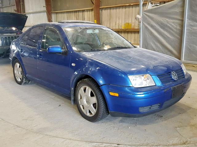 3VWSE69M02M065334 - 2002 VOLKSWAGEN JETTA GLS BLUE photo 1