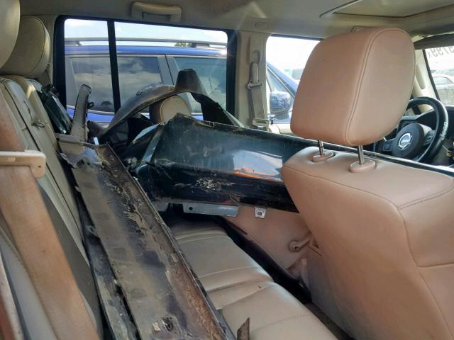 1J8HH58N26C107303 - 2006 JEEP COMMANDER BLACK photo 6