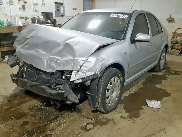 3VWRK69M74M081007 - 2004 VOLKSWAGEN JETTA GL SILVER photo 2