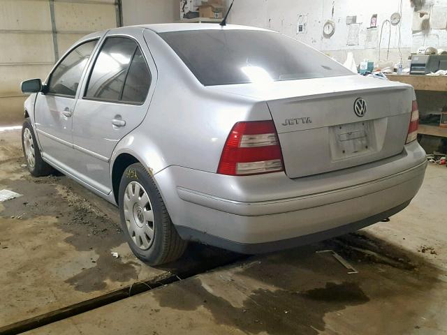 3VWRK69M74M081007 - 2004 VOLKSWAGEN JETTA GL SILVER photo 3