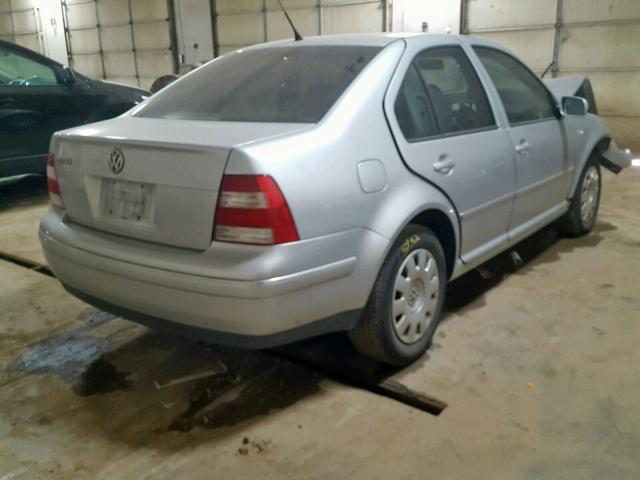 3VWRK69M74M081007 - 2004 VOLKSWAGEN JETTA GL SILVER photo 4