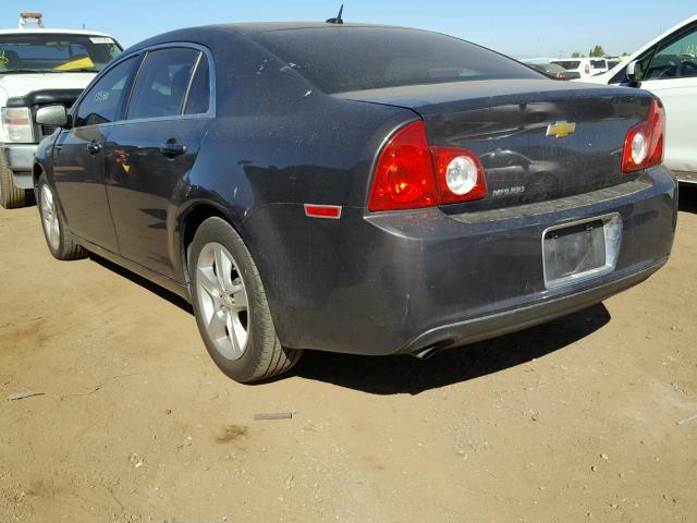 1G1ZB5EB1A4149612 - 2010 CHEVROLET MALIBU LS 石墨色 照片 3