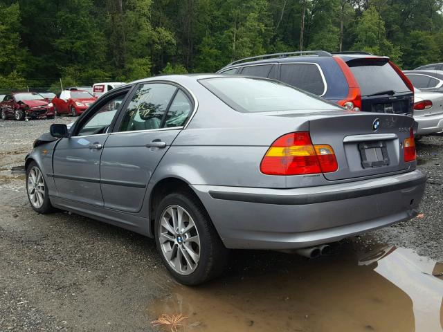 WBAEW53443PN31517 - 2003 BMW 330 XI GRAY photo 3