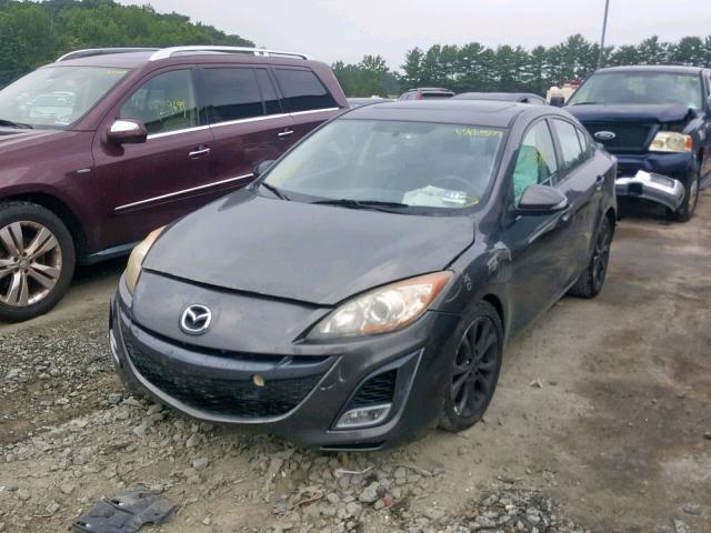 JM1BL1S6XA1191378 - 2010 MAZDA 3 S BLACK photo 2