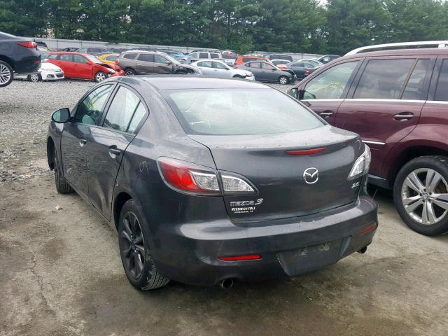 JM1BL1S6XA1191378 - 2010 MAZDA 3 S BLACK photo 3