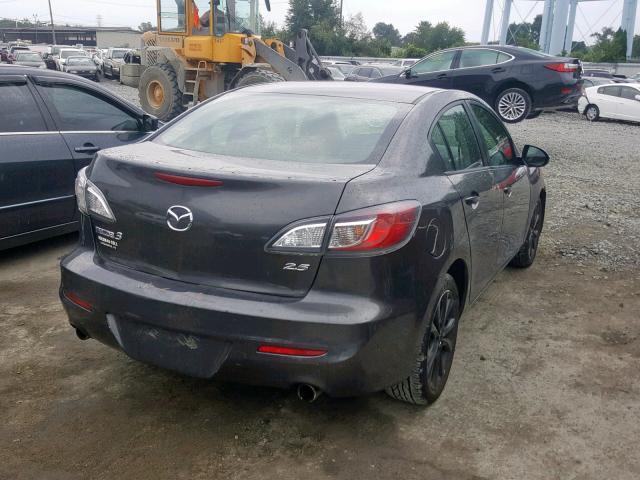 JM1BL1S6XA1191378 - 2010 MAZDA 3 S BLACK photo 4