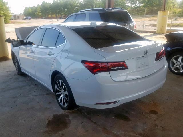 19UUB1F36GA006684 - 2016 ACURA TLX WHITE photo 3