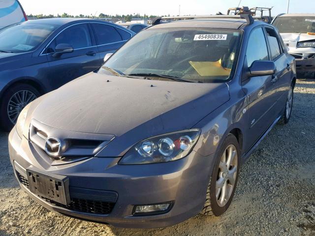 JM1BK344991229253 - 2009 MAZDA 3 S GRAY photo 2