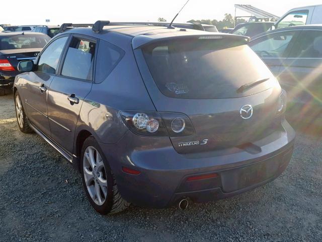 JM1BK344991229253 - 2009 MAZDA 3 S GRAY photo 3