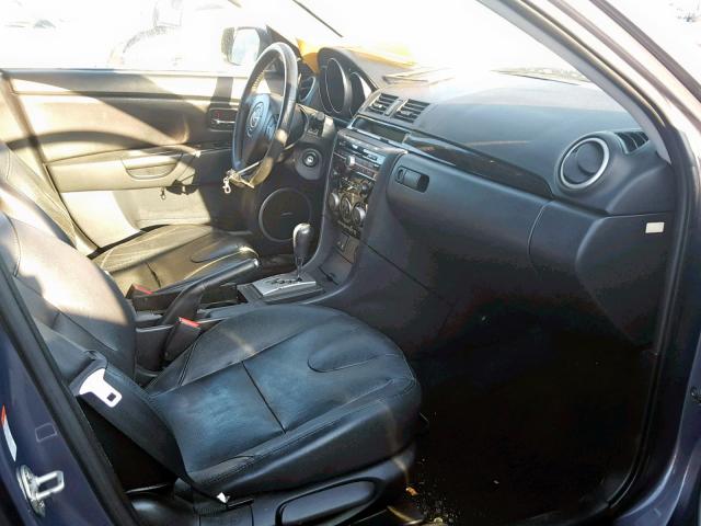 JM1BK344991229253 - 2009 MAZDA 3 S GRAY photo 5