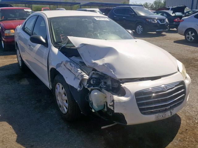 1C3EL46X94N167527 - 2004 CHRYSLER SEBRING LX WHITE photo 1