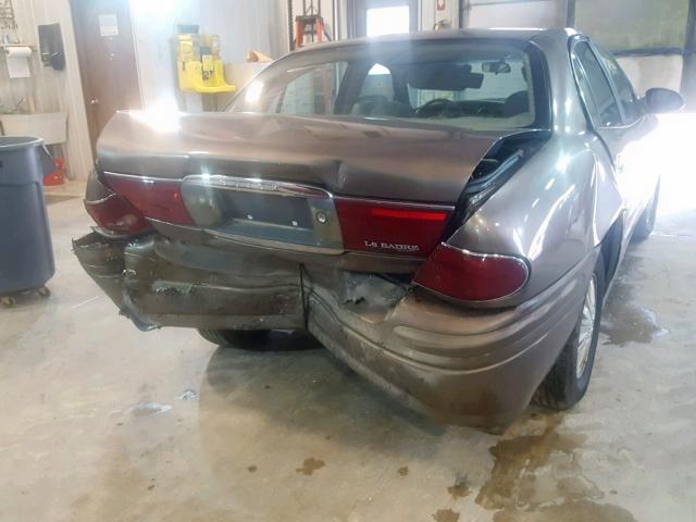 1G4HP52K13U218502 - 2003 BUICK LESABRE CU BROWN photo 9