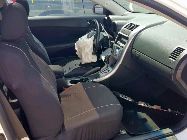 JTKDE167980271446 - 2008 TOYOTA SCION TC თეთრი ფოტო 5