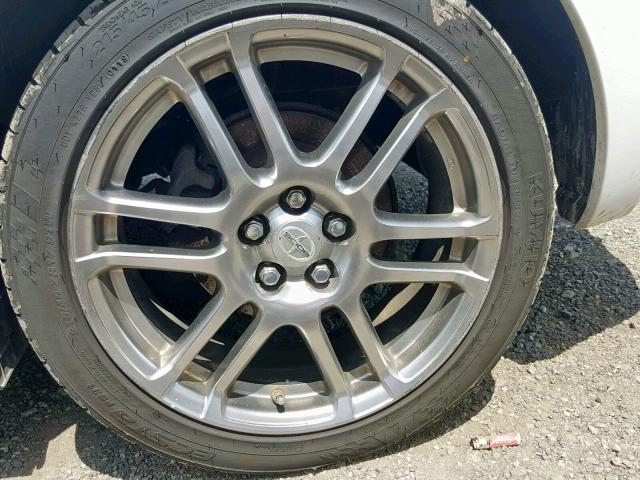 JTKDE167980271446 - 2008 TOYOTA SCION TC თეთრი ფოტო 7