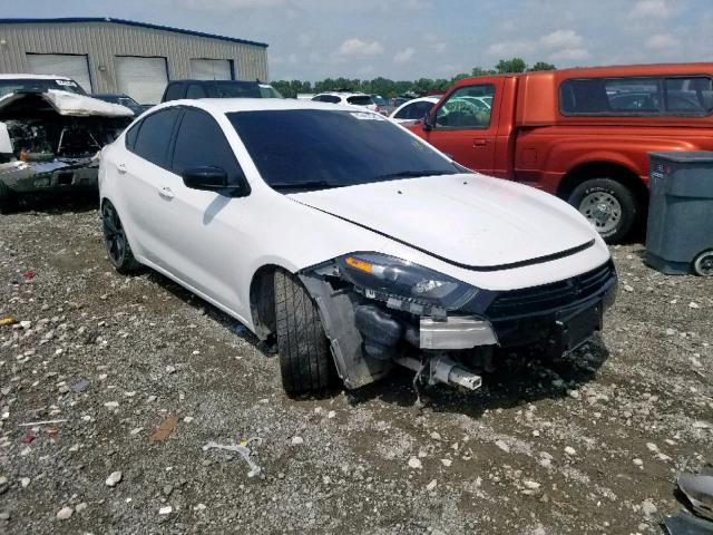 1C3CDFFA0GD808716 - 2016 DODGE DART SXT S WHITE photo 1