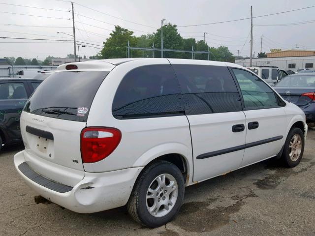 1D4GP25R83B262373 - 2003 DODGE CARAVAN SE WHITE photo 4