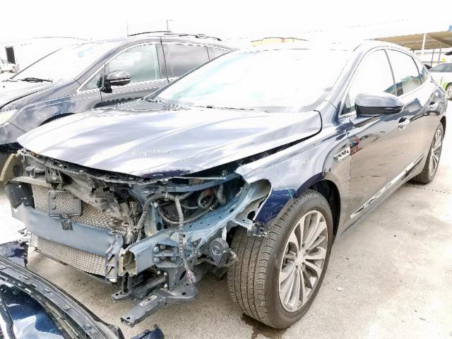 1G4ZR5SSXHU206242 - 2017 BUICK LACROSSE P BLUE photo 2