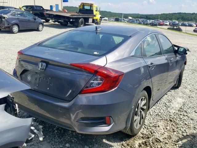 19XFC2F70HE004909 - 2017 HONDA CIVIC EX GRAY photo 4