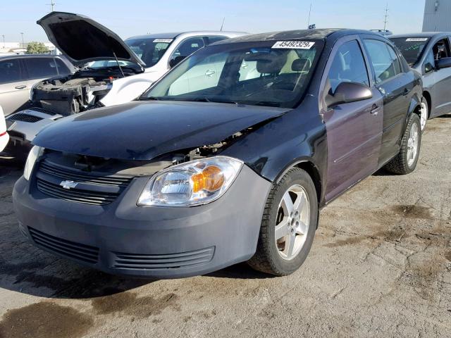 1G1AL58F987134096 - 2008 CHEVROLET COBALT LT GRAY photo 2