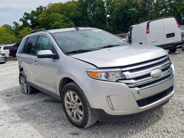 2FMDK4JC8DBB05462 - 2013 FORD EDGE SEL SILVER photo 1