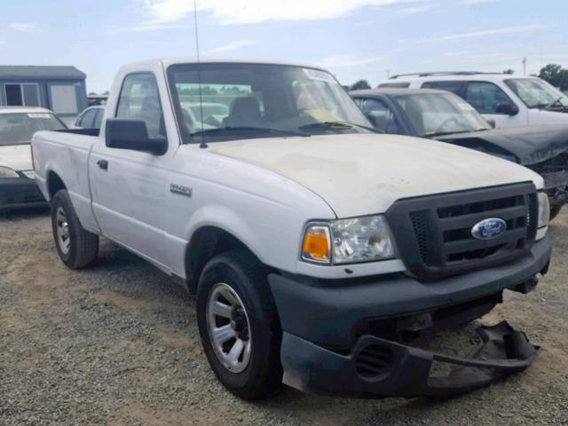 1FTYR10D99PA11357 - 2009 FORD RANGER WHITE photo 1