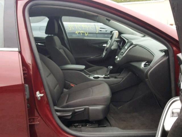 1G1ZB5STXGF278409 - 2016 CHEVROLET MALIBU LS Bordo foto 5