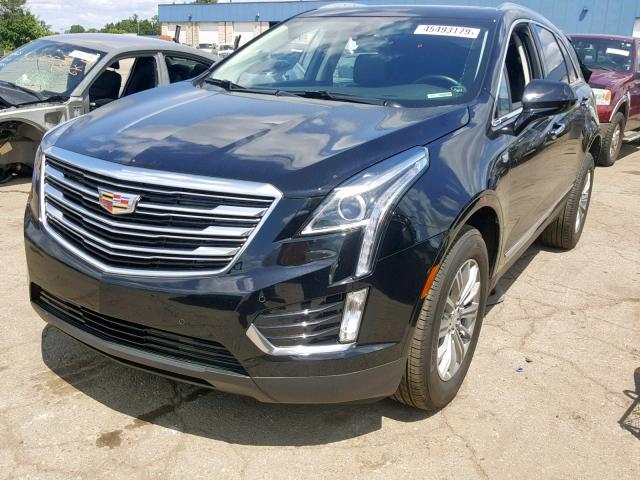 1GYKNCRS3KZ147356 - 2019 CADILLAC XT5 LUXURY BLACK photo 2