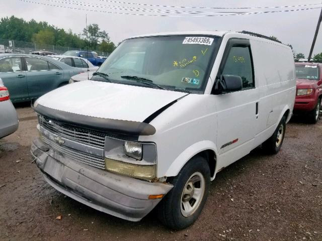 1GCDL19X52B113674 - 2002 CHEVROLET ASTRO WHITE photo 2