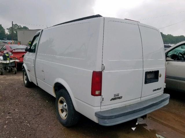 1GCDL19X52B113674 - 2002 CHEVROLET ASTRO WHITE photo 3