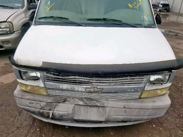 1GCDL19X52B113674 - 2002 CHEVROLET ASTRO WHITE photo 7