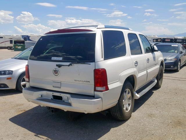 1GYEK63N33R282154 - 2003 CADILLAC ESCALADE L WHITE photo 4