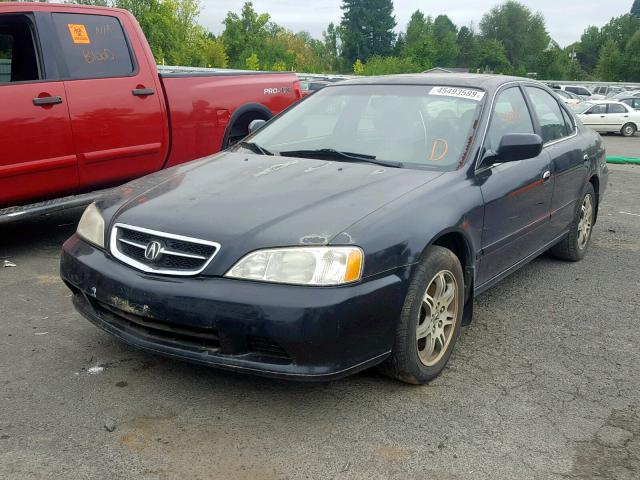 19UUA5675YA002155 - 2000 ACURA 3.2TL BLACK photo 2